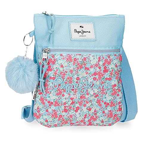 Pepe Jeans Aide Borsa a tracolla piatta multicolore 20x24 cm...