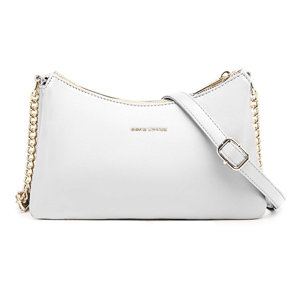 David Jones - Borsa a Tracolla Donna Molti Scomparti - Borsa a Spalla...