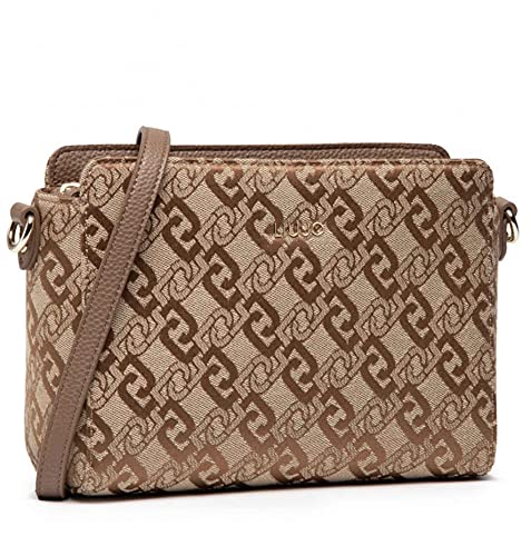 Borsa donna Liu-jo tracolla crossbody tortoise ecopelle/tessuto...