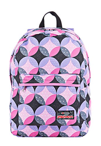 SEVEN - ISCHOOLPACK BUNNY, ZAINO con Power Bank, Porta Laptop 15'' ,...