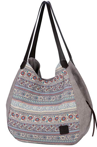 DCCN Borsa In Tela Da Donna Borsa Shopper Borsa A Mano Borsa Hobo...