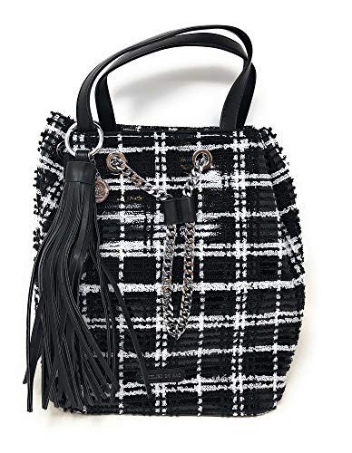 PASHBAG NY L'ATELIER DU SAC BORSA DONNA ASHLEY BLACK&WHITE