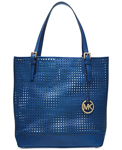 Michael Kors Bridget - Borsa da donna in pelle con manico superiore,...