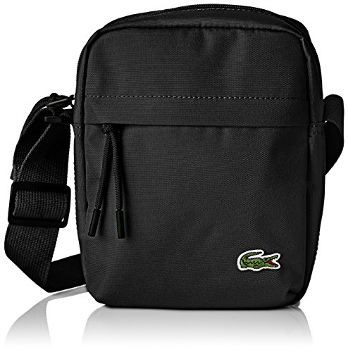 Lacoste NH2102NE Borsa a tracolla Uomo, Nero, Taglia unica