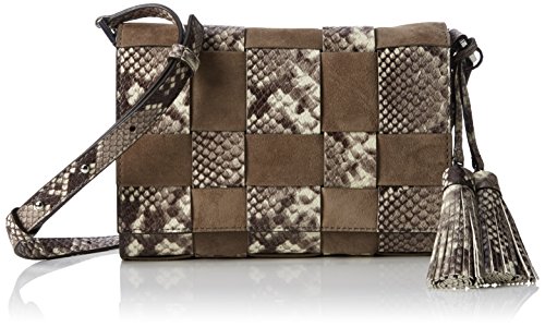 Michael KorsVivian - Borse a Tracolla Donna, Colore Beige(Natural/Dark...