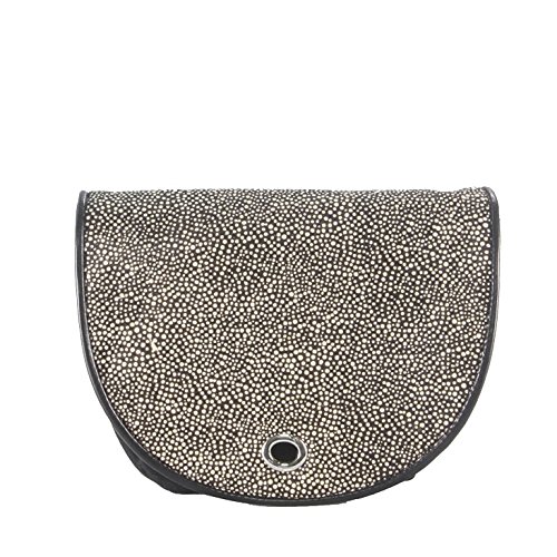 JU'STO Justo J-HOOP CANVAS CON PATTA CAVALLINO MICRO POIS