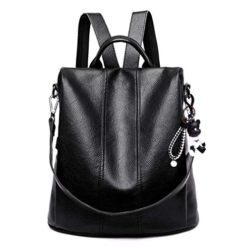 DEERWORD Donna Zainetto Ecopelle Zaino Pelle Antifurto Zainetti Marca...
