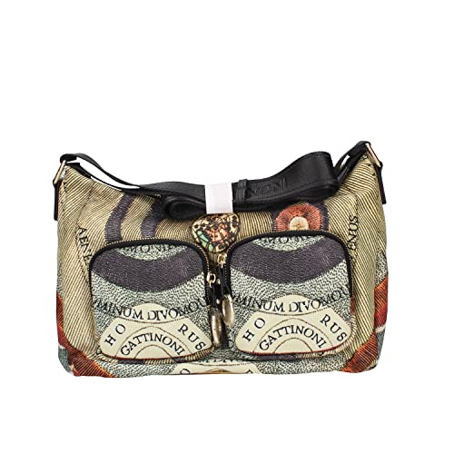 Gattinoni Borsa Hobo Maya con Classic e Finitura in Pelle - da Donna -...