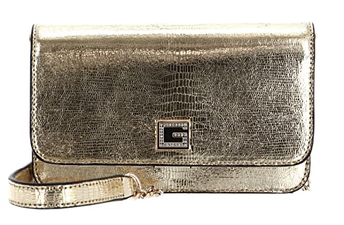 GUESS Golden Rock Mini Flap Xbody Gold