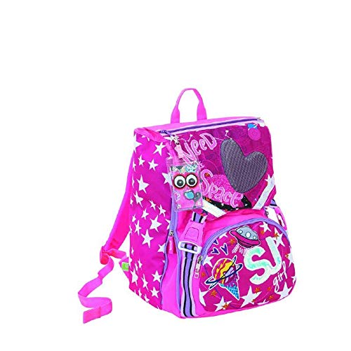 Seven Zaino Estensibile Scuola Big - Ledtech Girl - Sj Gang - Bambina...