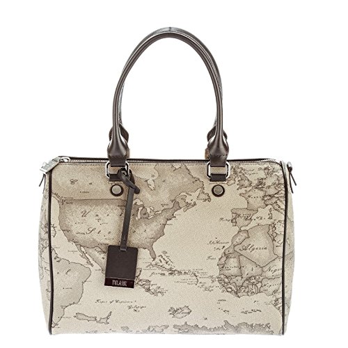 ALVIERO MARTINI Borsa bauletto M in plasticato GEO TORTORA - SCONTO...