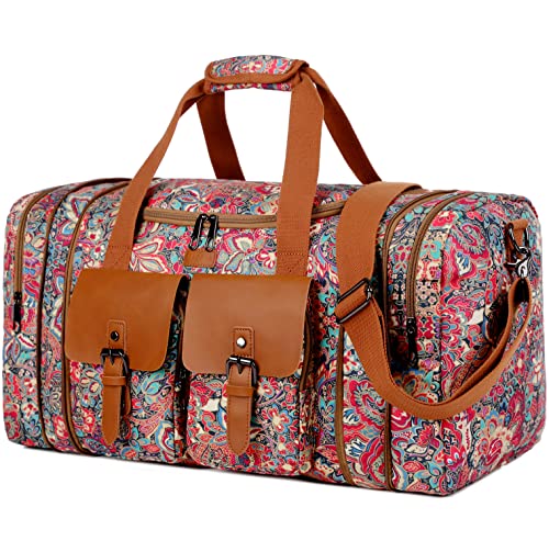 BAOSHA Weekender HB-23 - Borsa da viaggio da donna, con scomparto per...