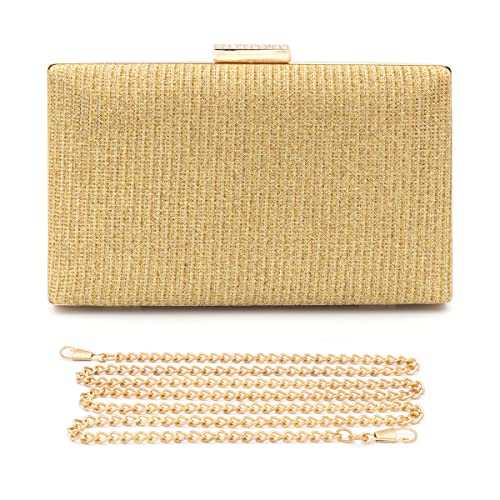 Colours & Beauty Pochette Donna Cerimonia Oro | Pochette Eleganti da...