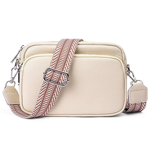 Aucuu Borsa a Tracolla da Donna Vera Pelle, Borsa Tracolla Donna Vera...