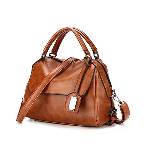 DEERWORD Donna Borse a Spalla Pelle Borsa a Mano Ecopelle 2021 Borse a...