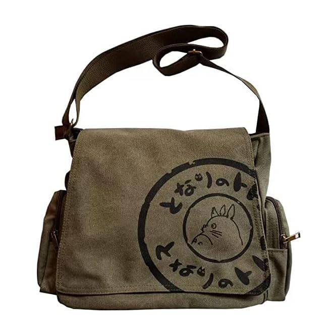 Messenger Bag Cartoon Studenti Libro Crossbody Borse con Tasche...
