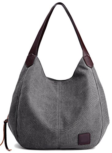 DCCN Borsa In Tela Da Donna Borsa Shopper Borsa A Mano Borsa Hobo...