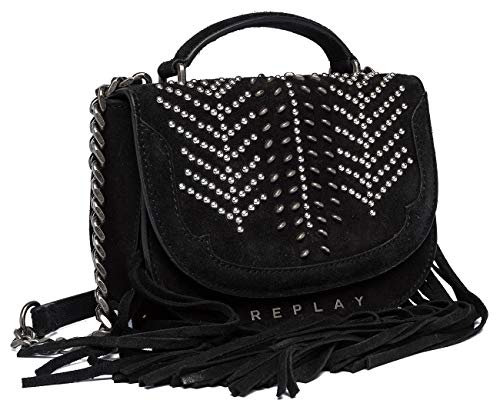 REPLAY ReplayFw3951.000.a3154DonnaBorsa a manoNero (Black) 5x14x19...