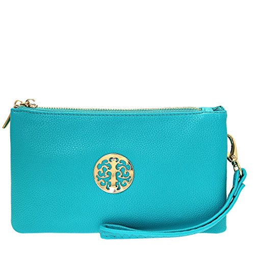 Long & Son 3141, Piccola pochette da donna, con cinturino da polso e...