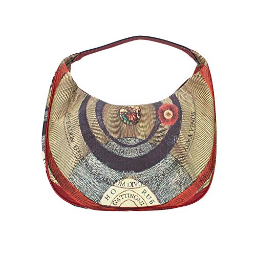 Gattinoni Borsa a Spalla Planetarium (ROSSO)