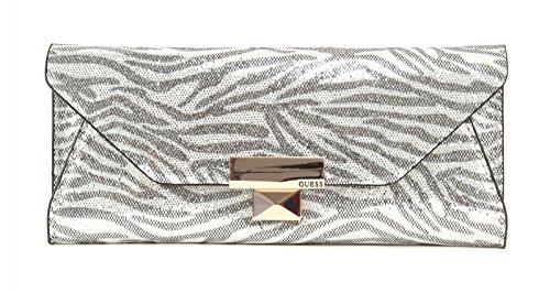 Guess MS653927 Pochettes Donna Ecopelle Silver Silver TU