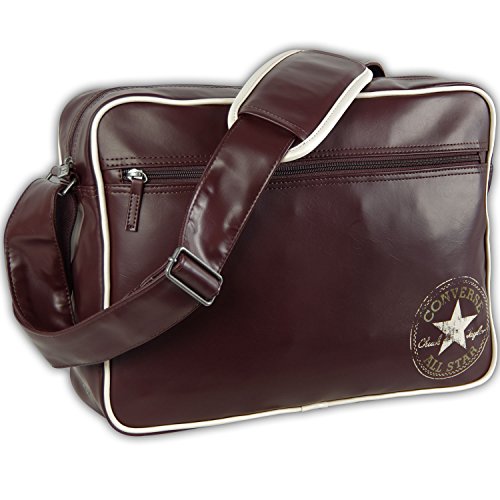 Converse , Borsa Messenger Unisex – Adulto, Rosso (Rouge (183...