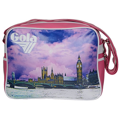 Borsa Gola Redford ZCUB955KW 36x27x10 - Fuchsia/White - Big Ben Cloud