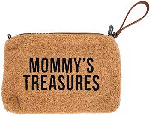 Childhome Mommy's Treasures - Borsetta da polso in peluche, 33 x 3 x...