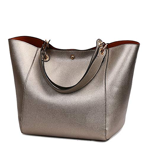 Coolives 2 in 1 Borsa a spalla da Donna in Pelle PU Borsa Tote Borsa...