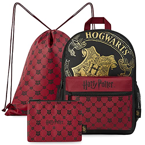 HARRY POTTER Zaino Scuola con Astuccio Scuola Elementare e Sacca...