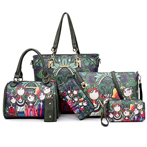 DEERWORD Donna Borse a Spalla Borsa a Tracolla Elegante Grandi Firmate...