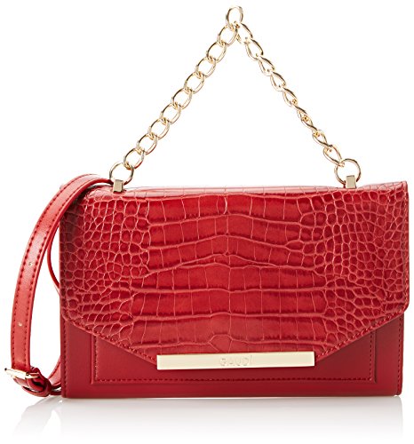 Gaudì Clutch-Linea Audrey-Cm.22x1,5x3, Borsa a Mano Donna, Rosso...