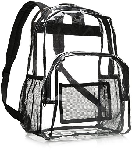 Amazon Basics Zaino scolastico - Transparente