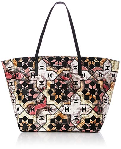 Desigual Borsa Donna Modello Octavia Sicilia Marrone Scuro