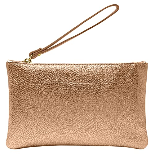 Parubi, Pochette Donna Elegante in Vera Pelle, Borsa a Mano Made in...