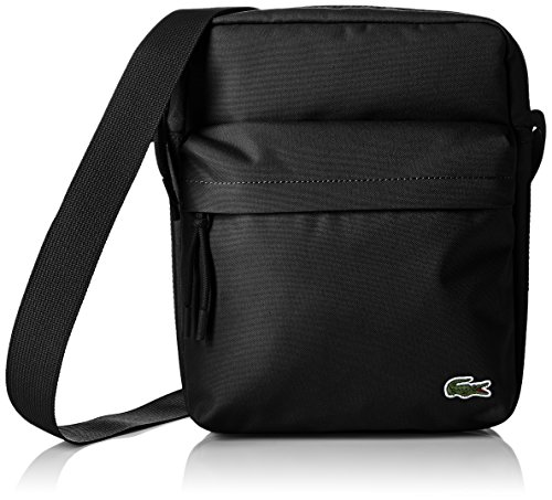 Lacoste NH2012NE, Borsa a Tracolla Uomo, Noir, Taglia Unica