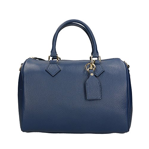 Chicca Borse Borsa a Mano Donna in Pelle Made in Italy 30x21x17 Cm