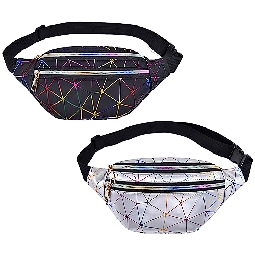 Acboor Marsupio da donna elegante, 2 pezzi, marsupio da donna con...