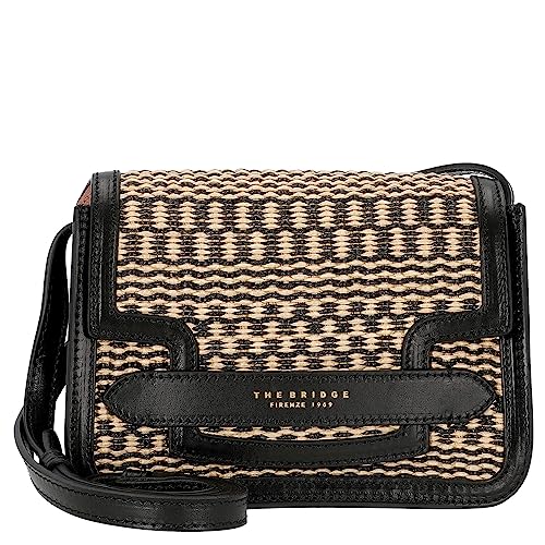 The Bridge Lucrezia WOW Crossbody Bag Camel/Black