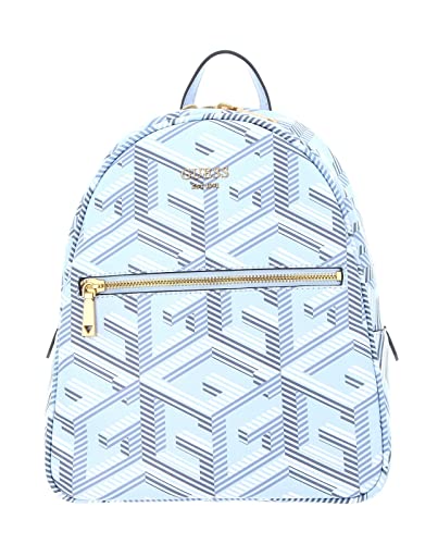 Guess Vikky Backpack, Borsa Donna, Ice Blue Logo, Unica