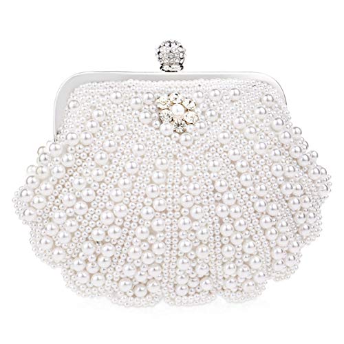 NICOLE & DORIS Pochette Donna Elegante Clutch Cerimonia Borsa da Sera...