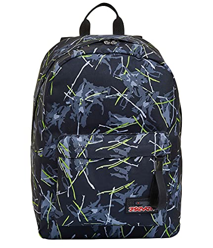 Seven Ischoolpack Seven, Zaino Bambini e ragazzi, Nero (Nero), Taglia...