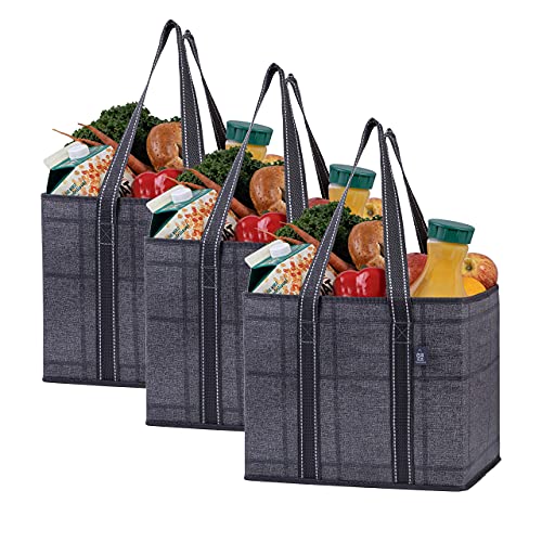 VENO 3 Pz. Borse spesa riutilizzabili, shopping bag, scatola...