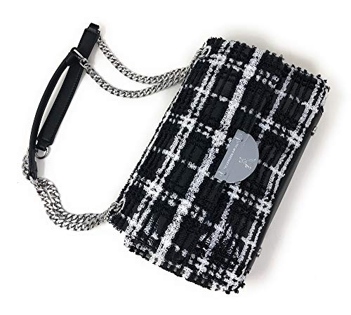 PASHBAG BY L'ATELIER DU SAC BORSA DONNA REBECCA BIANCO&NERO