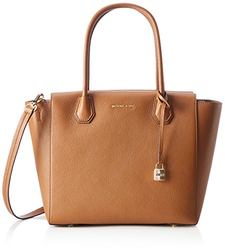 Michael Kors Mercer, Borsa a Spalla Donna, Marrone (Luggage),...