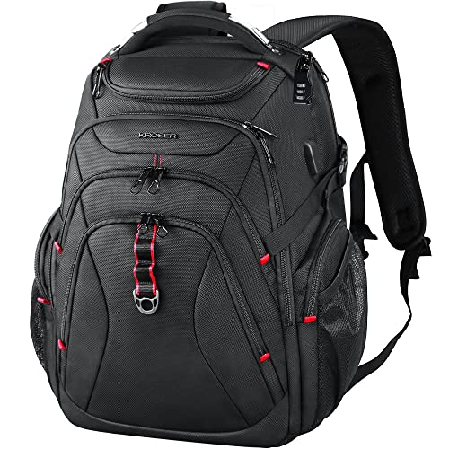 KROSER Zaino Business Porta Pc Zaino Per Laptop da 17,3 Pollici XL...