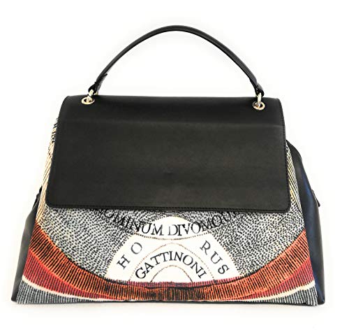 Gattinoni Borsa donna a mano Planetarium Classica in Nylon con inserti...
