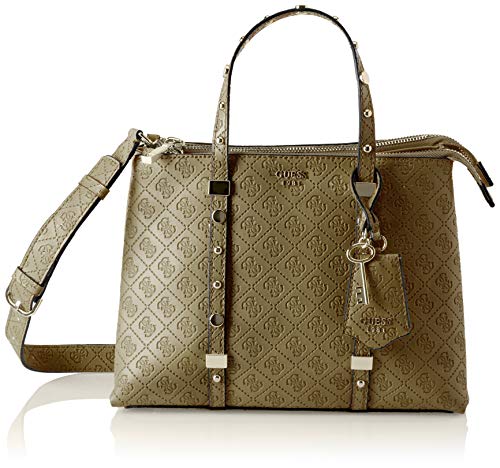Guess To Coast, Borsa a Mano Donna, Verde (Olive/Olv), 31x23x14.5 cm...