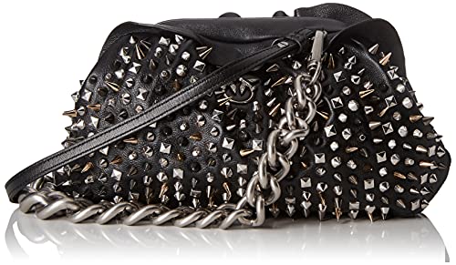 Pinko, MINI CHAIN CLUTCH FRAMED 2 CL Donna, Z99_NERO LIMOUSINE, U