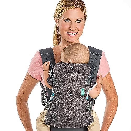 Infantino Flip Advanced 4-In-1 Marsupio Porta Bebè Convertibile -...